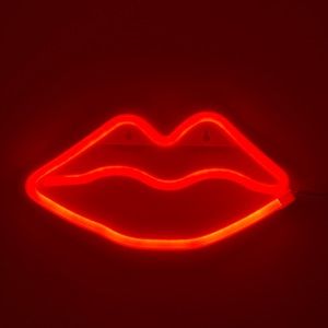 Red Lips LED Wall Light